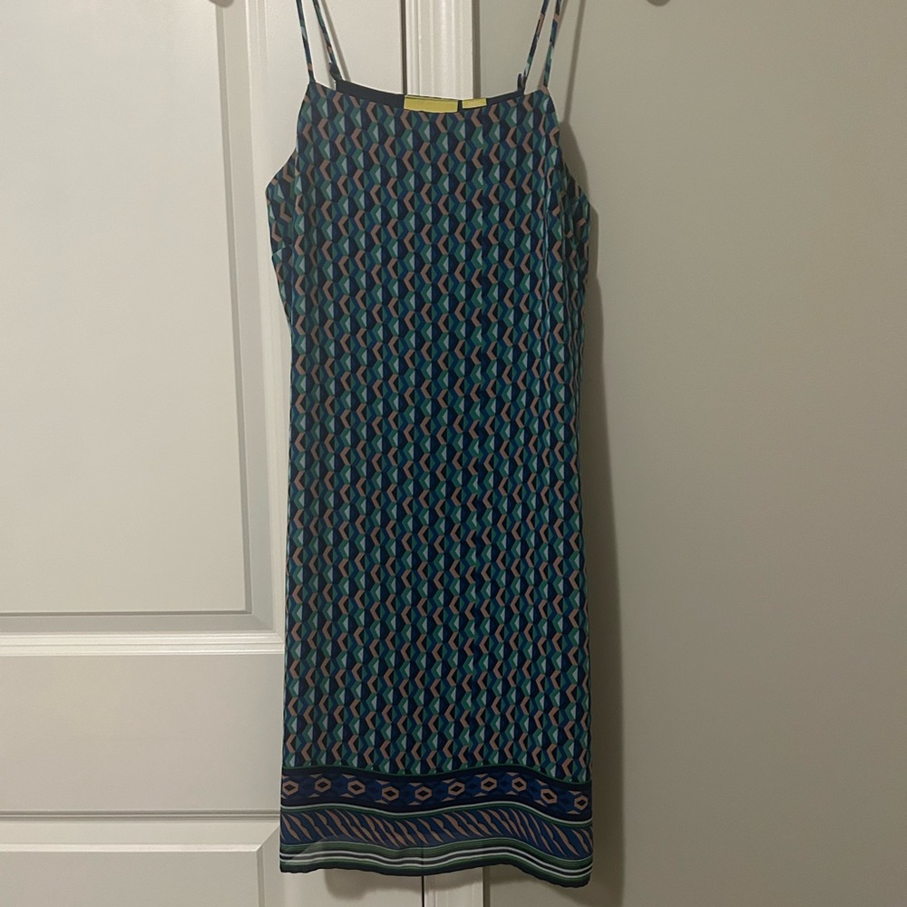 Maeve by Anthropologie silk slip dress